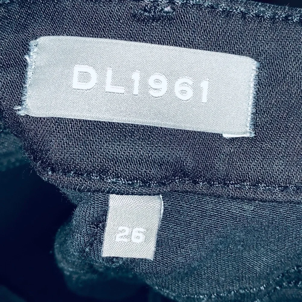 DL1961 26 Black Jeans Margaux Skinny - Picture 4 of 4